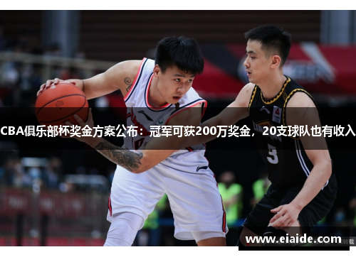 CBA俱乐部杯奖金方案公布:冠军可获200万奖金,20支球队也有收入 CBA俱乐部杯奖金方案公布:冠军可获200万奖金,20支球队也有收入